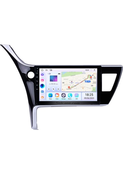 Toyota Corolla Altis 11 Auris E170 E180 2017-2019 Android Auto Carplay Navigasyon Multimedya Sistemi