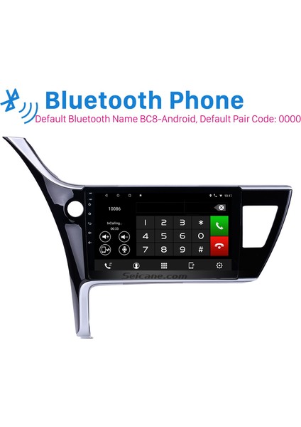 Toyota Corolla Altis 11 Auris E170 E180 2017-2019 Android Auto Carplay Navigasyon Multimedya Sistemi modelleri