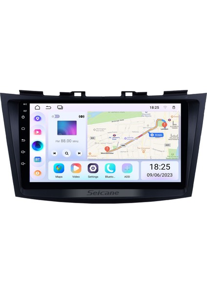 Suzukı Swıft Otomatik 2011-2013 Android Auto Carplay Navigasyon Multimedya Sistemi