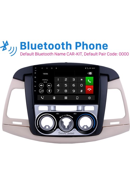 Toyota Innova Manuel A/c 2007-2011 Android Auto Carplay Navigasyon Multimedya Sistemi modelleri