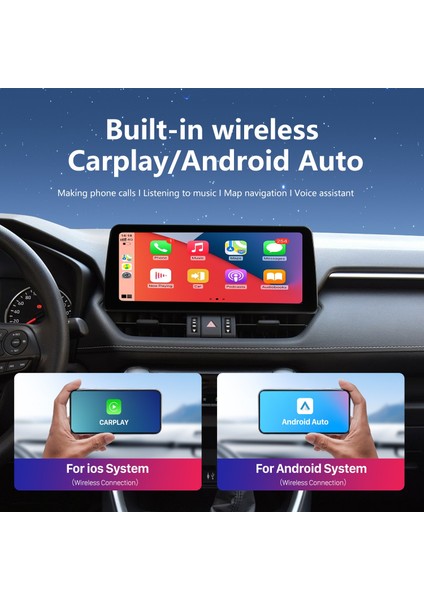 Toyota Rav4 Willander 2020-2022 Android Auto Carplay Navigasyon Multimedya Sistemi fiyatları