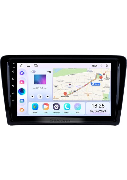 Volkswagen Santana 2012-2015 Android Auto Carplay Navigasyon Multimedya Sistemi