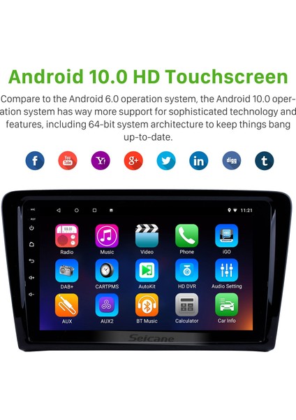 Volkswagen Santana 2012-2015 Android Auto Carplay Navigasyon Multimedya Sistemi fırsatları