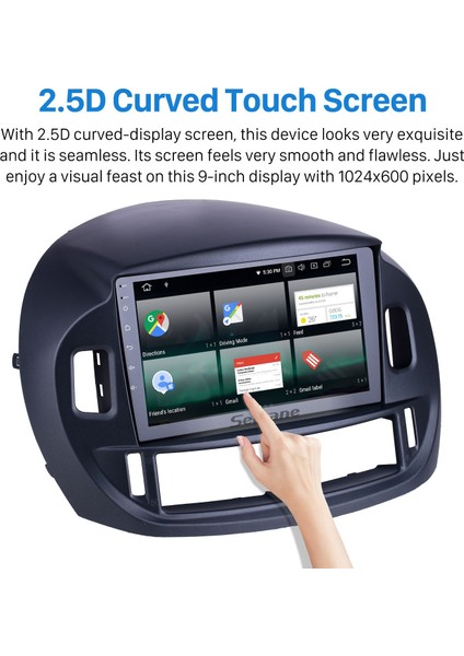 Toyota Estıma/ ACR30 (Rhd) 2002-2006 Android Auto Carplay Navigasyon Multimedya Sistemi indirimleri