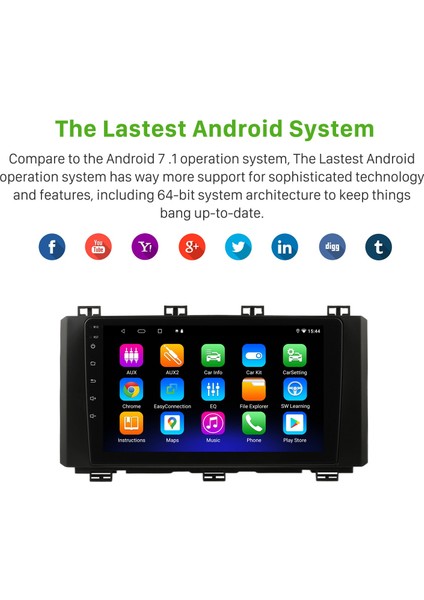 Seat Ateca 2016-2021 Android Auto Carplay Navigasyon Multimedya Sistemi