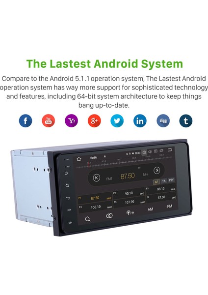 Toyota Hıghlander Android Auto Carplay Navigasyon Multimedya Sistemi indirimleri