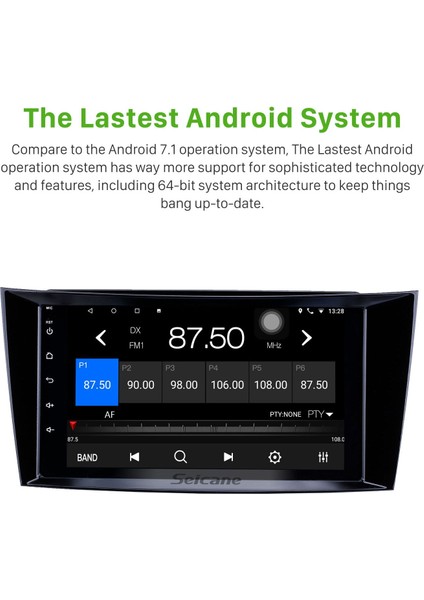 Mercedes Benz 2001-2010 E-Serisi W211 Cls W219 Clk W209 G-Serisi W463 Android Auto Carplay Navigasyon Multimedya Sistemi modelleri