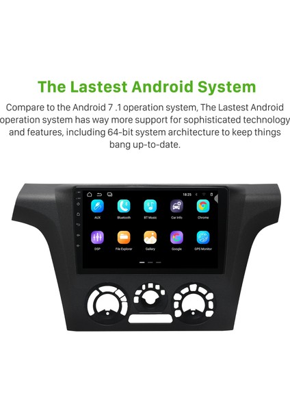 Mitsubishi Outlander 2004-2006 Android Auto Carplay Navigasyon Multimedya Sistemi modelleri