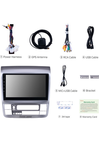 Toyota Alphard 2004-2007 Android Auto Carplay Navigasyon Multimedya Sistemi indirimleri