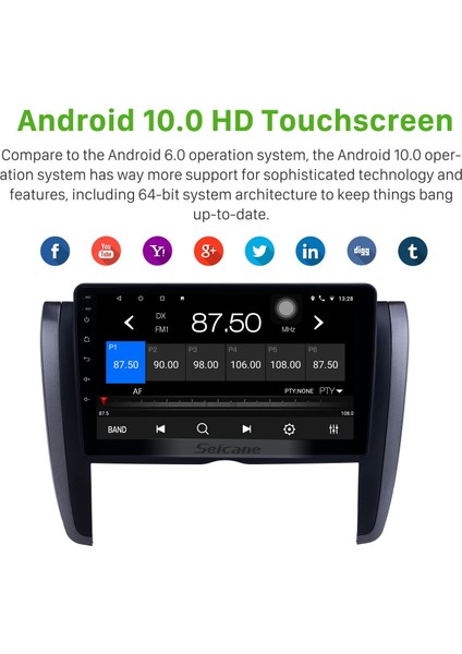 Toyota Allion 2007-2015 Android Auto Carplay Navigasyon Multimedya Sistemi fırsatları