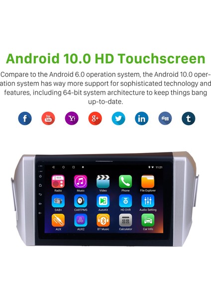 Toyota Innova 2015-2018 Android Auto Carplay Navigasyon Multimedya Sistemi indirimleri