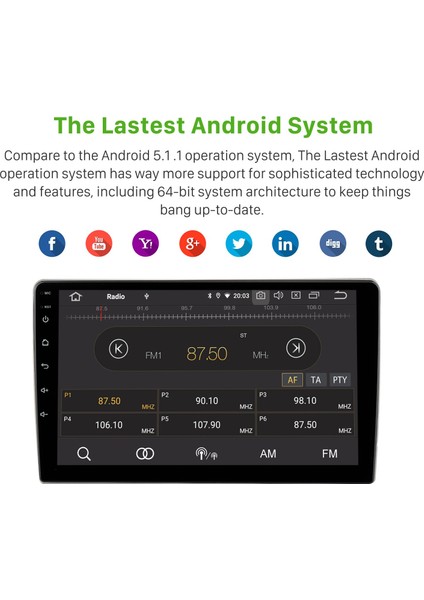 Toyota Hıace 2010-2018 Android Auto Carplay Navigasyon Multimedya Sistemi modelleri