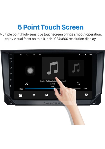 Seat Ibiza/arona 2018 Radyo Gps Navigasyon Sistemi Bluetooth Desteği Carplay indirimleri