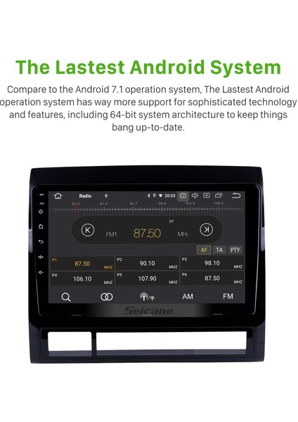 Toyota Tacoma / Hılux (Amerika Sürümü) 2005-2013 Android Auto Carplay Navigasyon Multimedya Sistemi indirimleri