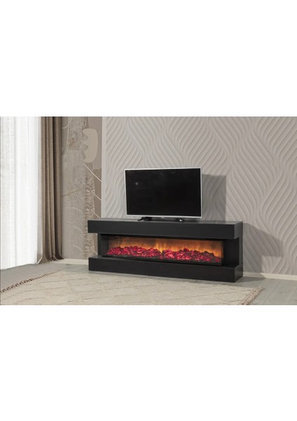 Ritim Şömineli Tv Ünitesi