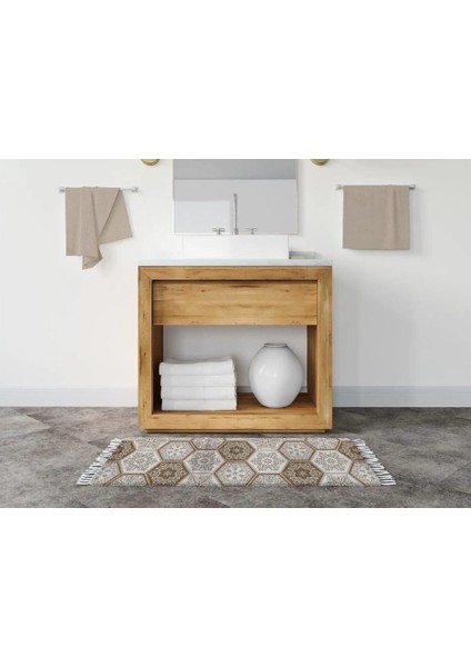 Banyo Paspas ve Tek Kanat Duş Perdesi 1 x 120 x 200 Set Banyo Halısı 2345 fiyatları