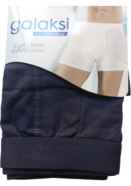 erkek boxer pamuklu cotton lacivert 4'lü ekonomik paket esnek yumuşak penye slim fit BGL1-2M
