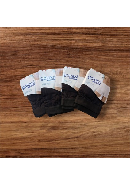 erkek boxer pamuklu cotton siyah 4'lü ekonomik paket esnek yumuşak penye slim fit BGL1-1S