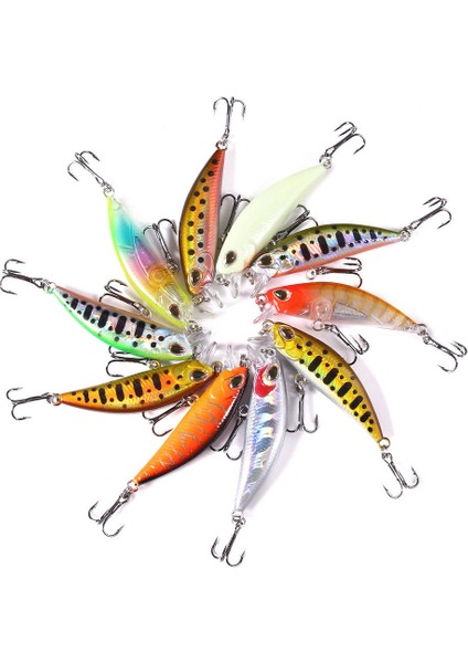 Zıpır Maket Yapay Balık - 5 gr - 5 cm - Suni Yapay Balık Yemi -Renk Seçenekli