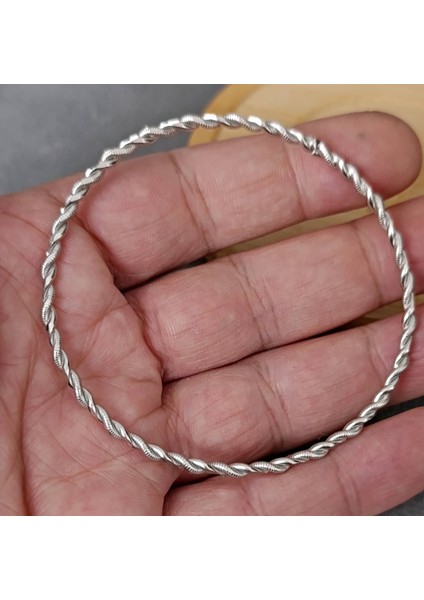 Lilahgümüştr Gümüş Burgulu Ajda Bilezik fiyatları