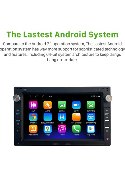 Volkswagen Passat B5 B6 2004-2010 Android Auto Carplay Navigasyon Multimedya Sistemi