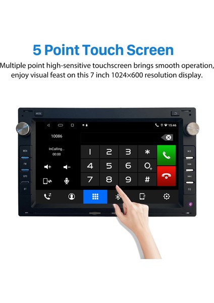 Volkswagen Passat B5 B6 2004-2010 Android Auto Carplay Navigasyon Multimedya Sistemi