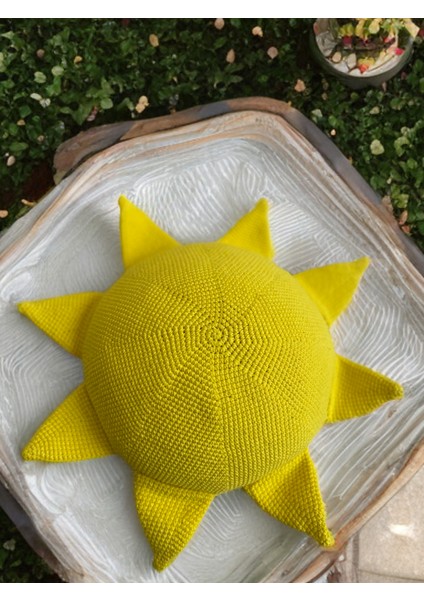 Lotushobievi Amigurumi Güneş Yastık