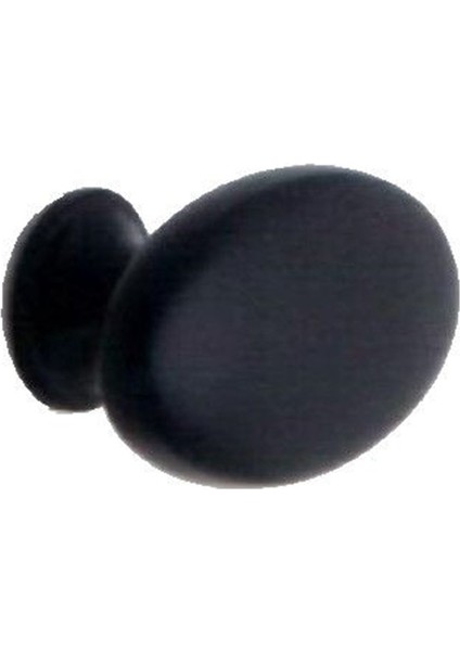 Siyah Plus 8 mm Düğme Mobilya Kulpu (SY4322 0008 Al6)