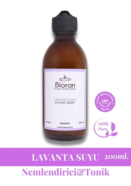 Lavanta Suyu Nemlendirici ve Antioksidan Tonik 200 ml