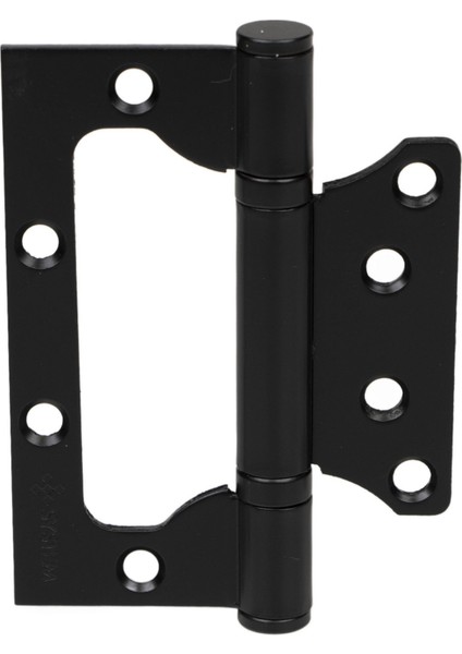 Mat Siyah 10 cm 3 mm Kelebek 2 Bilyalı Menteşe (SH102 Al6 )