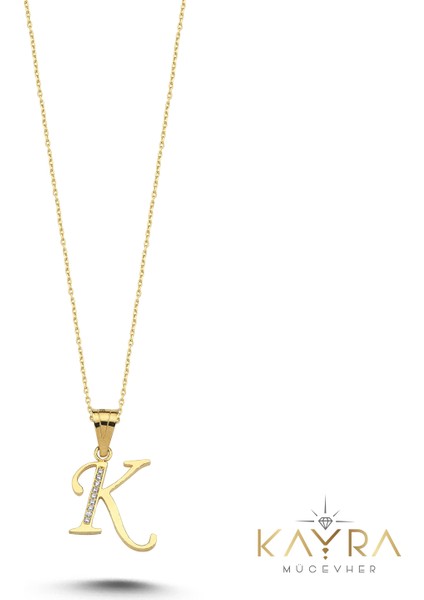 K Harfi Altın Kolye BM25 fiyatları