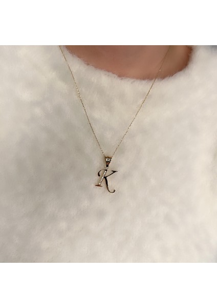 K Harfi Altın Kolye BM25 modelleri