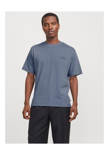 Jprblachad Brandıng Ss Crew Neck Tee Sn Erkek T-Shirt 12259357 Flint Stone fiyatları