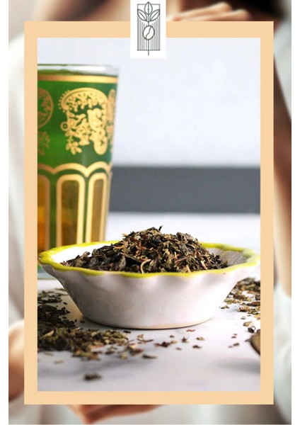 Premium Moroccan Mint Black Tea 100G, Fas Naneli Siyah Çay
