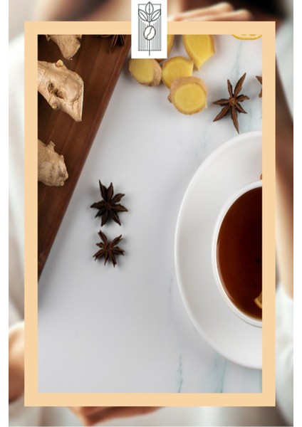 Premium Ginger Black Tea 50G, Zencefil Aromalı Siyah Çay