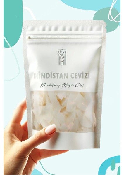 Hindistan Cevizi Tropikal Meyve Kurusu 100 gr Şeker İlavesiz, Dilimlenmiş