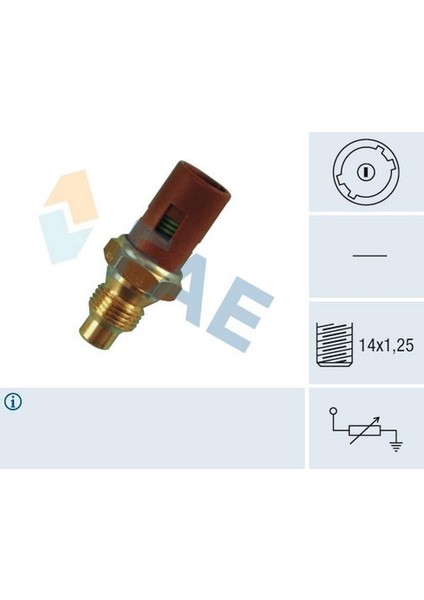 Hararet Müşürü Soketli (Tek Fiş) R9/R21