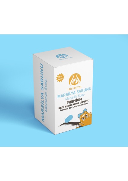Isis Royal Premium Kedi Kumu Koku Giderici Marsilya Sabunu Kokulu 10'lu Paket