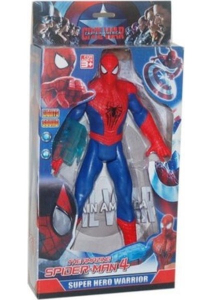 Mulvxgrbz GRZ02 Spider-Man Işıklı Sesli Oyuncak - 88020 (Mulvix)