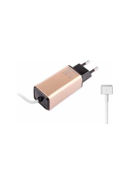 Retro-Color, Apple MacBook 45W-60W Magsafe 2 Mini Adaptör - Gold