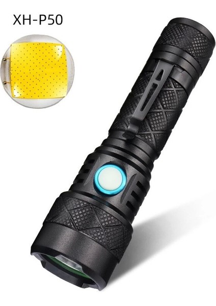 Baretta Bt-55 2500 Lümen Cree Xml L2-U2 LED Şarjlı El Feneri