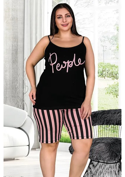Büyük Beden Şort Pijama Takımı