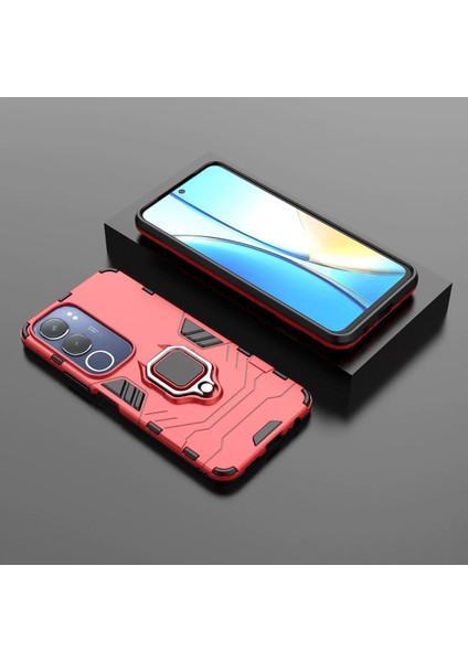 Vivo Iqoo Darbeye Dayanıklı Telefon Kılıfı ve Yüzük Tutucu (Yurt Dışından)
