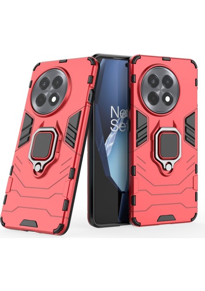 Oneplus 7t Darbeye Dayanıklı Telefon Kılıfı ve Yüzük Tutucu (Yurt Dışından)