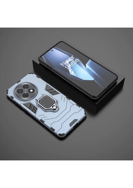 Oneplus 8t Darbeye Dayanıklı Telefon Kılıfı ve Yüzük Tutucu (Yurt Dışından)