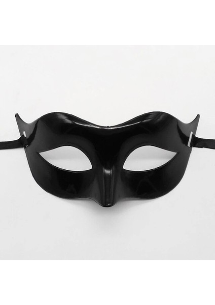 Siyah Renk Masquerade Kostüm Partisi Venedik Balo Maskesi
