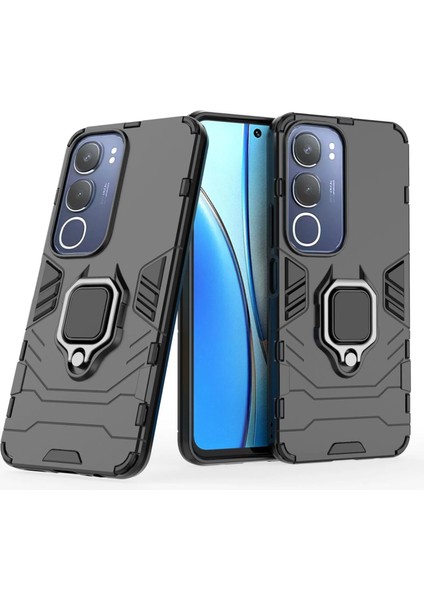 Vivo S5 Darbeye Dayanıklı Telefon Kılıfı ve Yüzük Tutucu (Yurt Dışından) fırsatları