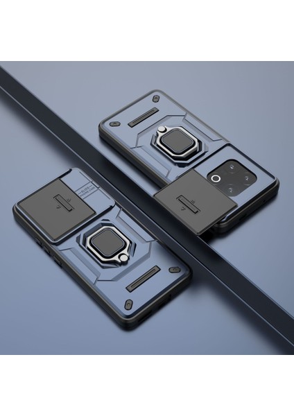 Vivo V30 Kayar Kamera Kapağı, Döndürülmüş Halka Destekli Askeri Sınıf Darbeye Dayanıklı Koruyucu Kılıf (Yurt Dışından) fiyatları
