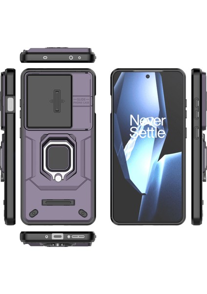 Oneplus 13 Kayar Kamera Kapağı, Döndürülmüş Halka Destekli Askeri Sınıf Darbeye Dayanıklı Koruyucu Kılıf (Yurt Dışından) fiyatları