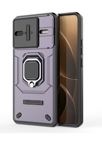 Xiao Redmi K80 Kayar Kamera Kapağı, Döndürülmüş Halka Destekli Askeri Sınıf Darbeye Dayanıklı Koruyucu Kılıf (Yurt Dışından) fırsatları